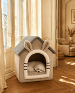 Niche pour chien Dognaire, toit détachable, coussin dehoussable inclus, S à L. Dognaire
